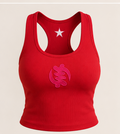 The Sunburst Tank- Red