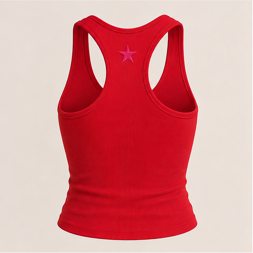 The Sunburst Tank- Red