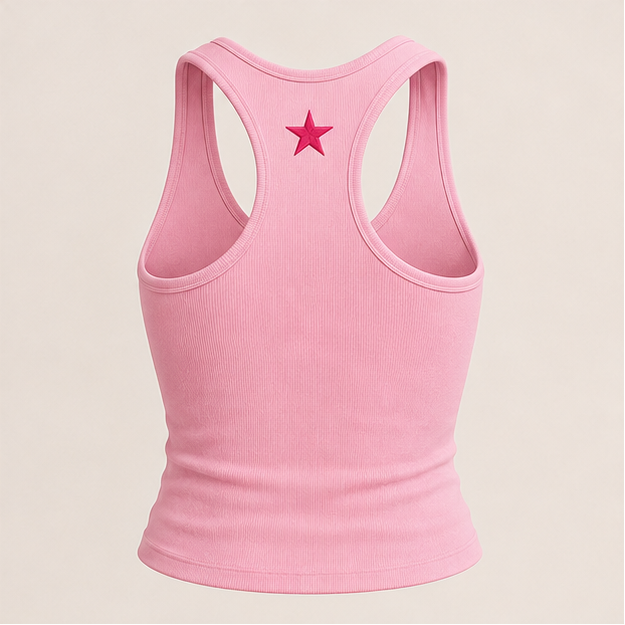 The Sunburst Tank- Pink